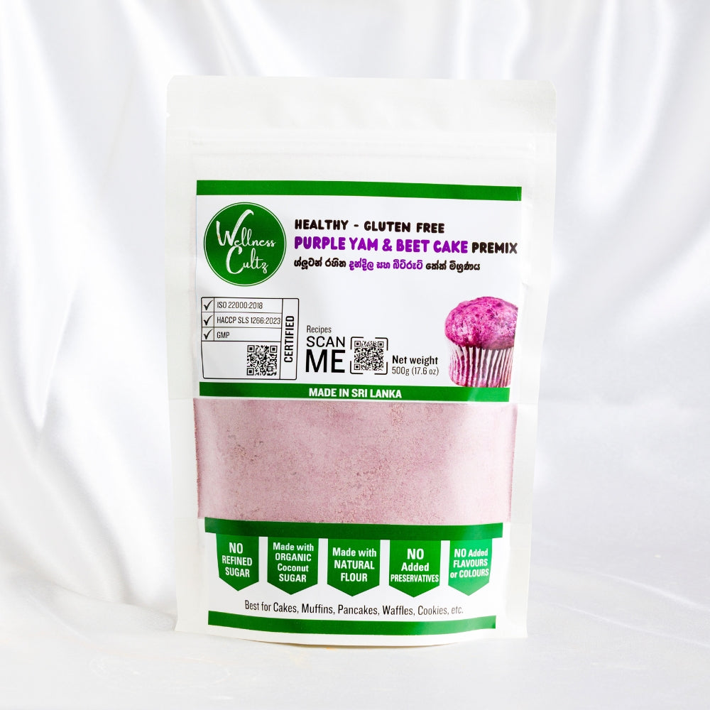 Purple Yam & Beet Cake Premix